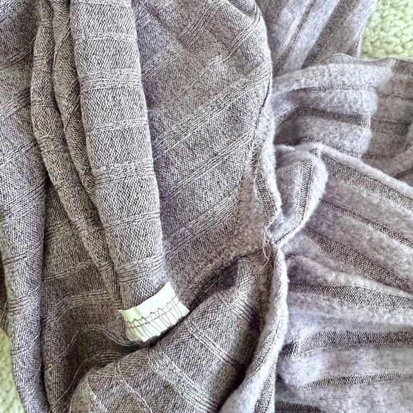 Kids Ribbed Lavender Matching Set - Picture 7 of 8